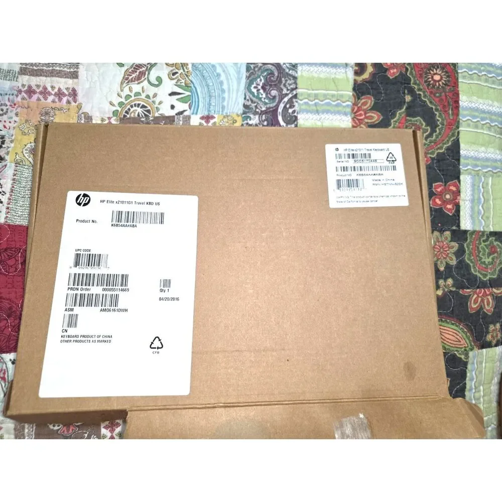Hp Travel Keyboard Hp elite X21011G1 New Opened Box